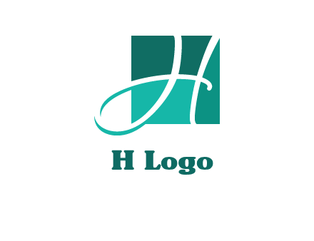 letter H logo