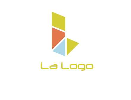 geometric letter L