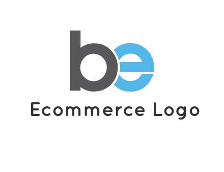 lowercase B and E logo