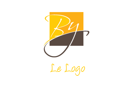 B Y Logo