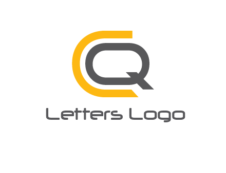 letter Q in letter C