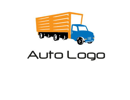 truck transportation logo