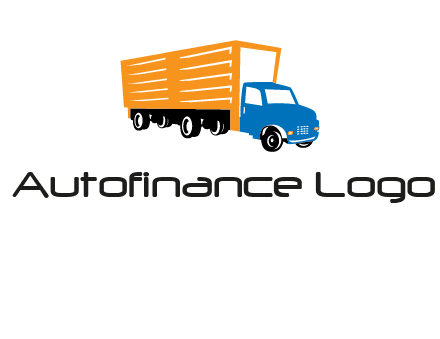 truck transportation logo