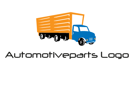 truck transportation logo