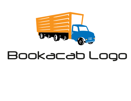 truck transportation logo