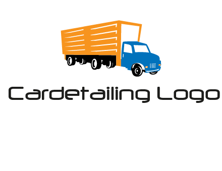 truck transportation logo