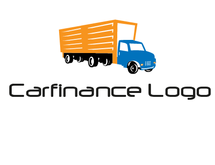 truck transportation logo