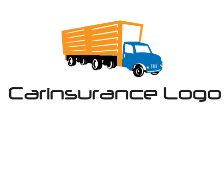 truck transportation logo