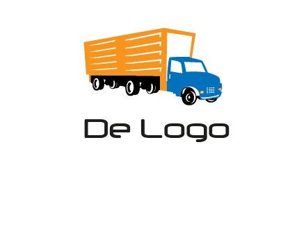 truck transportation logo