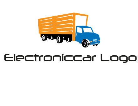 truck transportation logo