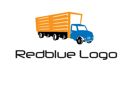 truck transportation logo