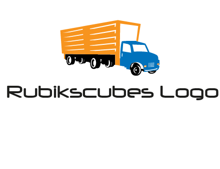 truck transportation logo