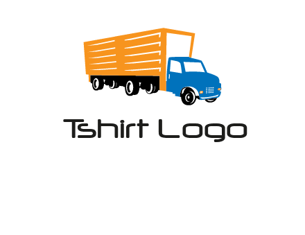 truck transportation logo