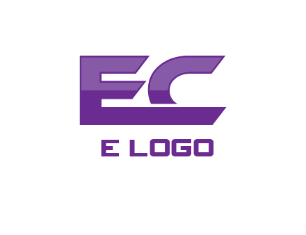 letter EC together