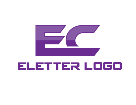 letter EC together