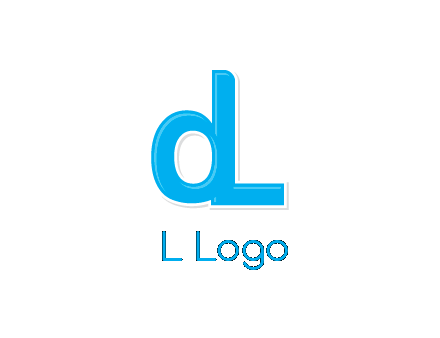 letter D forming from letter L