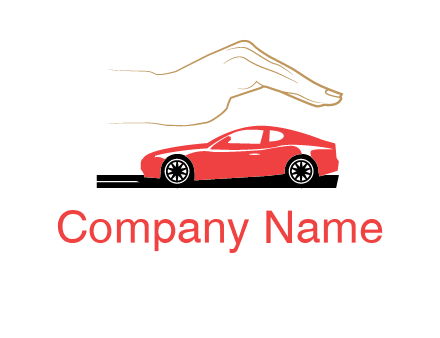 hand over car insurance logo