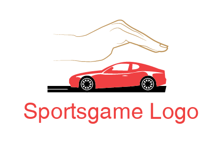 hand over car insurance logo