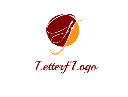 GF Letters are in a circle Logo