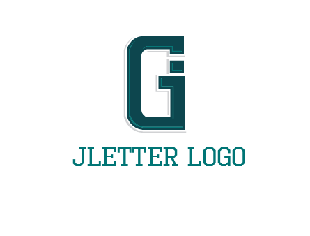 letter GI forming square