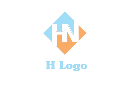 Letters H and N are in diamond logo