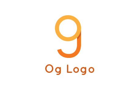 letter G forming letter O