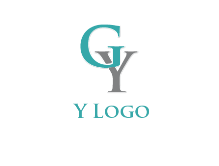 letter Y behind letter G