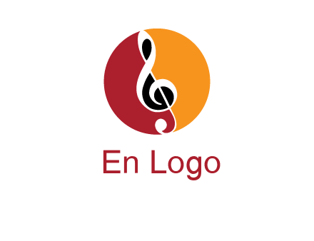 music note in colored circle logo