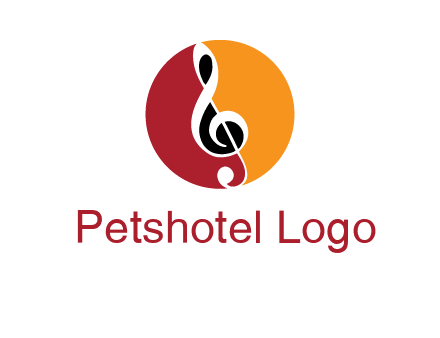 music note in colored circle logo