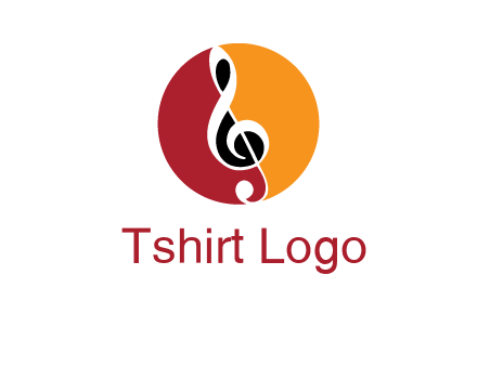 music note in colored circle logo