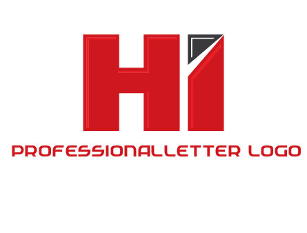 letter H and letter I together