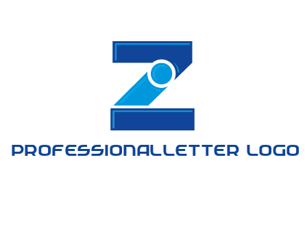 letter I in between letter Z