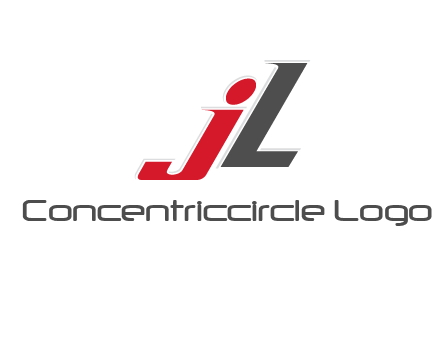 letter jl logo