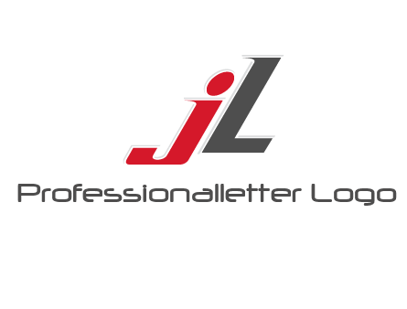 letter jl logo