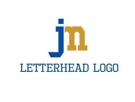 letter jm logo