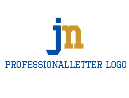 letter jm logo