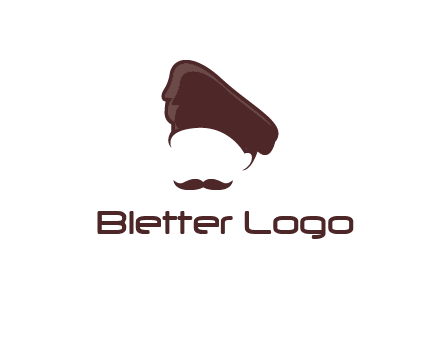 chef with mustache logo