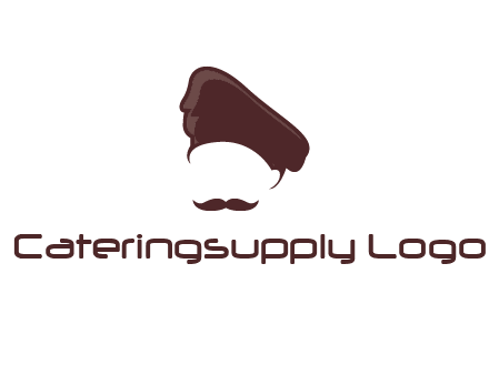 chef with mustache logo