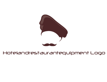 chef with mustache logo