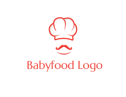 chef with mustache logo