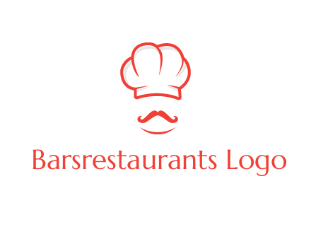 chef with mustache logo