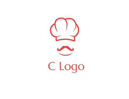 chef with mustache logo