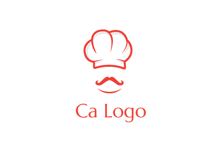 chef with mustache logo