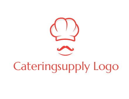 chef with mustache logo