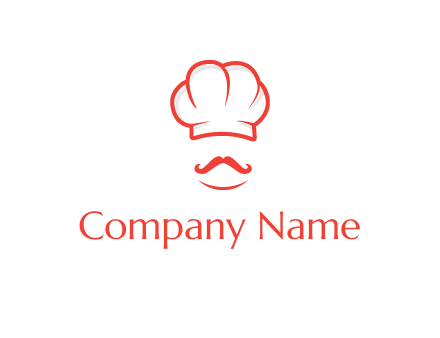 chef with mustache logo