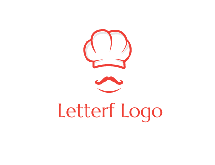 chef with mustache logo