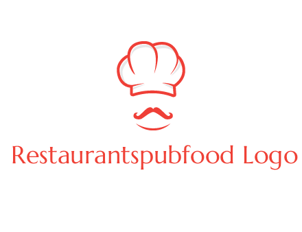 chef with mustache logo