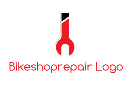 letter i incorporated with open end wrench logo