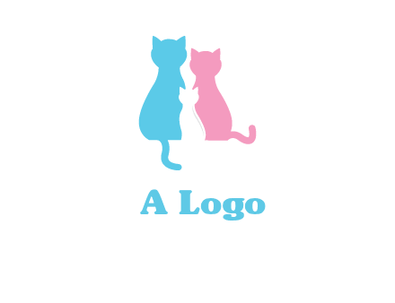 cat family logo