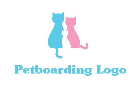 cat family logo